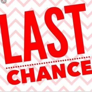 Last chance sale